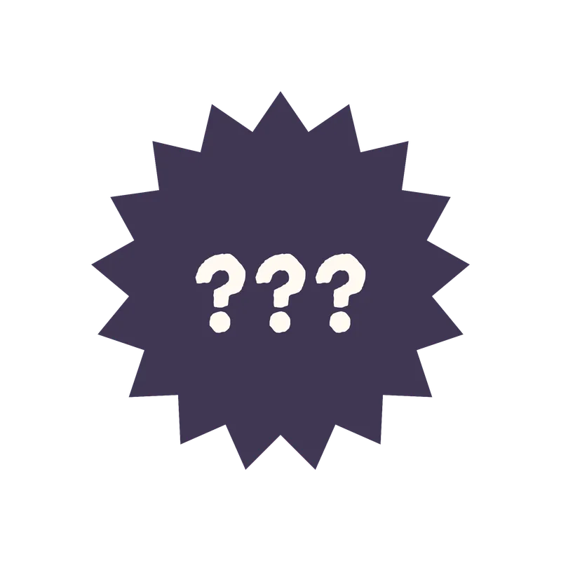 Mystery prize badge